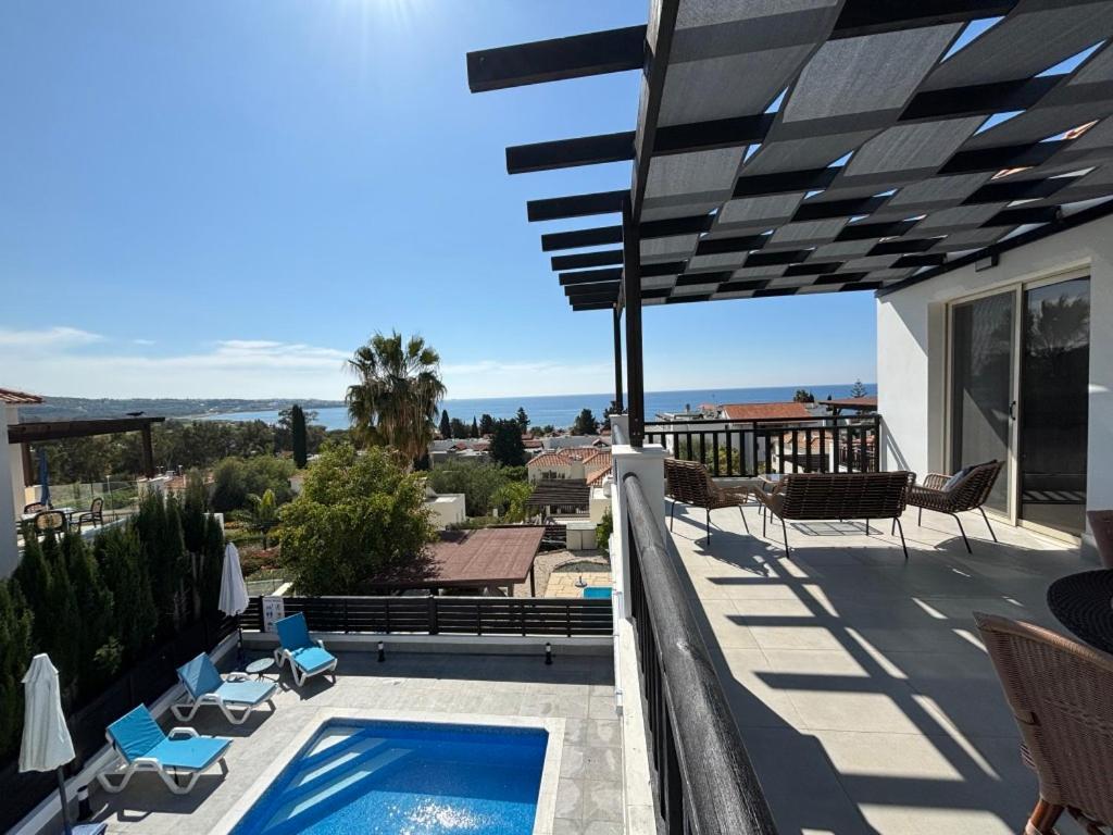 Villa Marina Sea-View Private Pool Πέγεια Εξωτερικό φωτογραφία